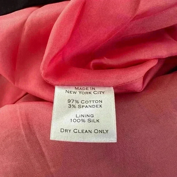 Elizabeth McKay Black Skirt with Embroidered Waist Size 8 - Picture 5 of 7